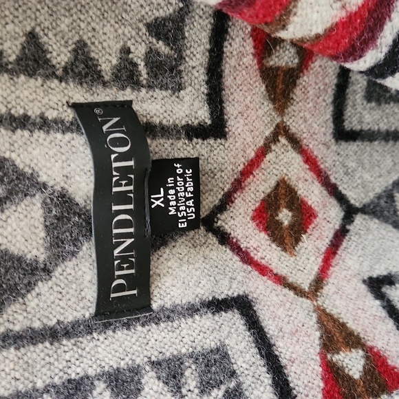 Fantastic NWT Pendleton Wool Crossroads Native American Design Vest ♥️🖤 - Picture 6 of 16